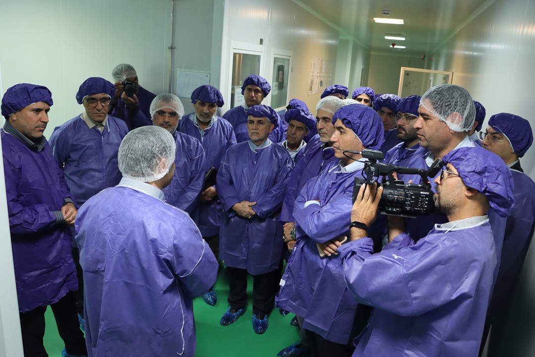 حضور میدانی اعضای کمیسیون اجتماعی مجلس و هلدینگ دارویی تامین در شرکت کارخانجات داروپخش